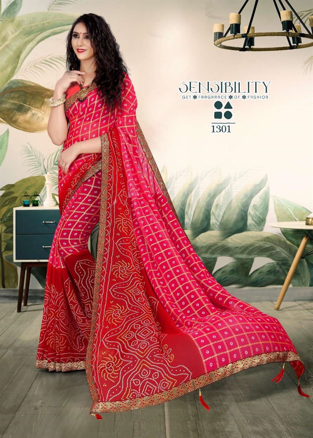 Odhani Weight less casual wear sarees catalogue