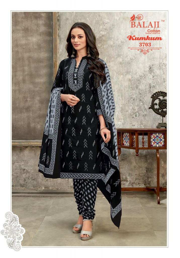 Balaji Cotton Kum Kum  vol 25 Dress Material catalog 