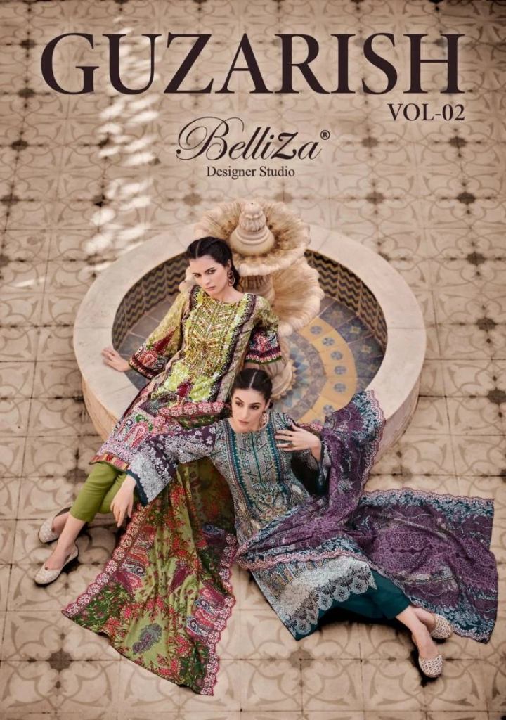 Belliza Guzarish Vol 2 Premium Cotton Dress Material