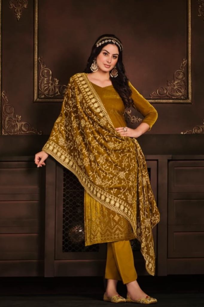 Belliza Ranjha Premium Velvet Wear Winter Collection