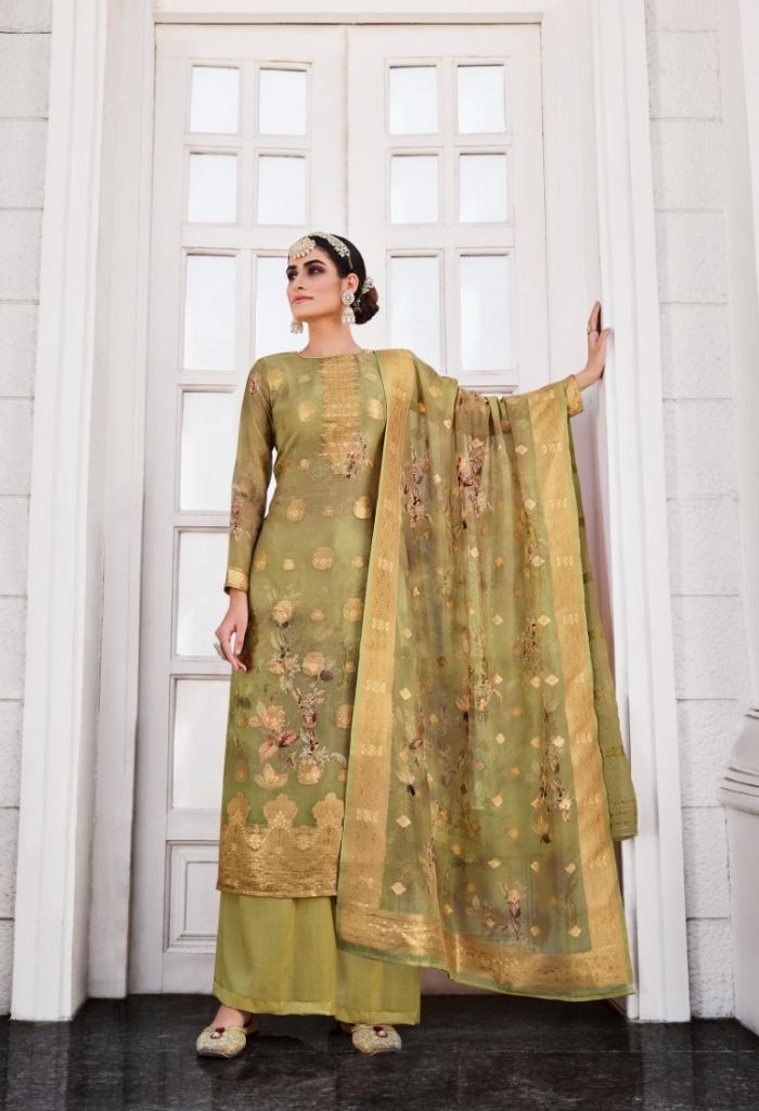 Belliza Shahinoor Exclusive Designer Dress Material