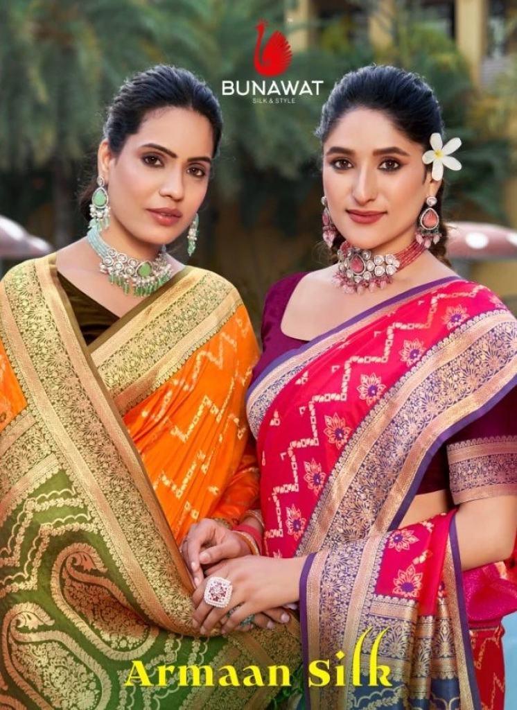 Bunawat Armaan Banarasi Silk Wedding Saree Collection 