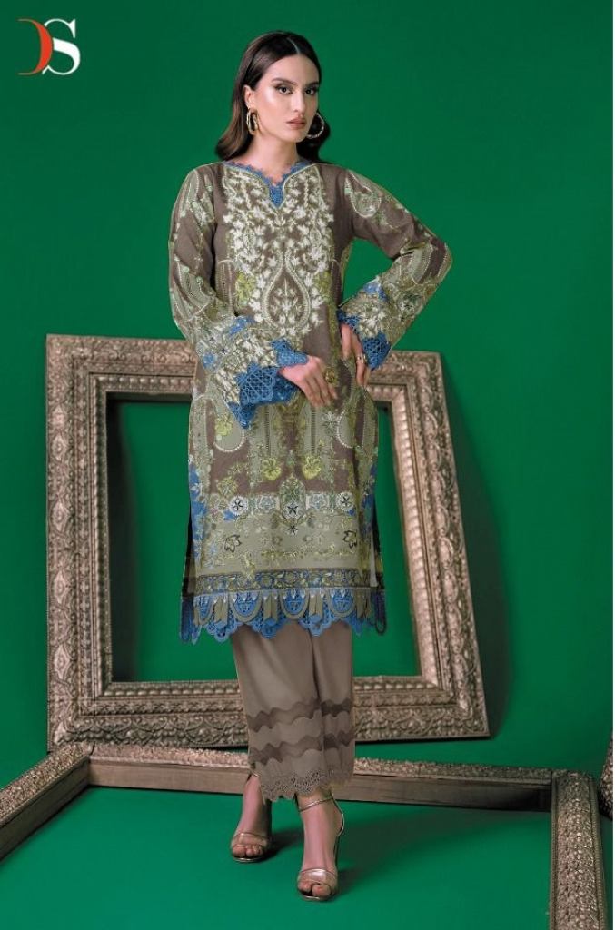 Deepsy Firdous Solitaire Heavy Embroidery Pakistani Salwar Suits