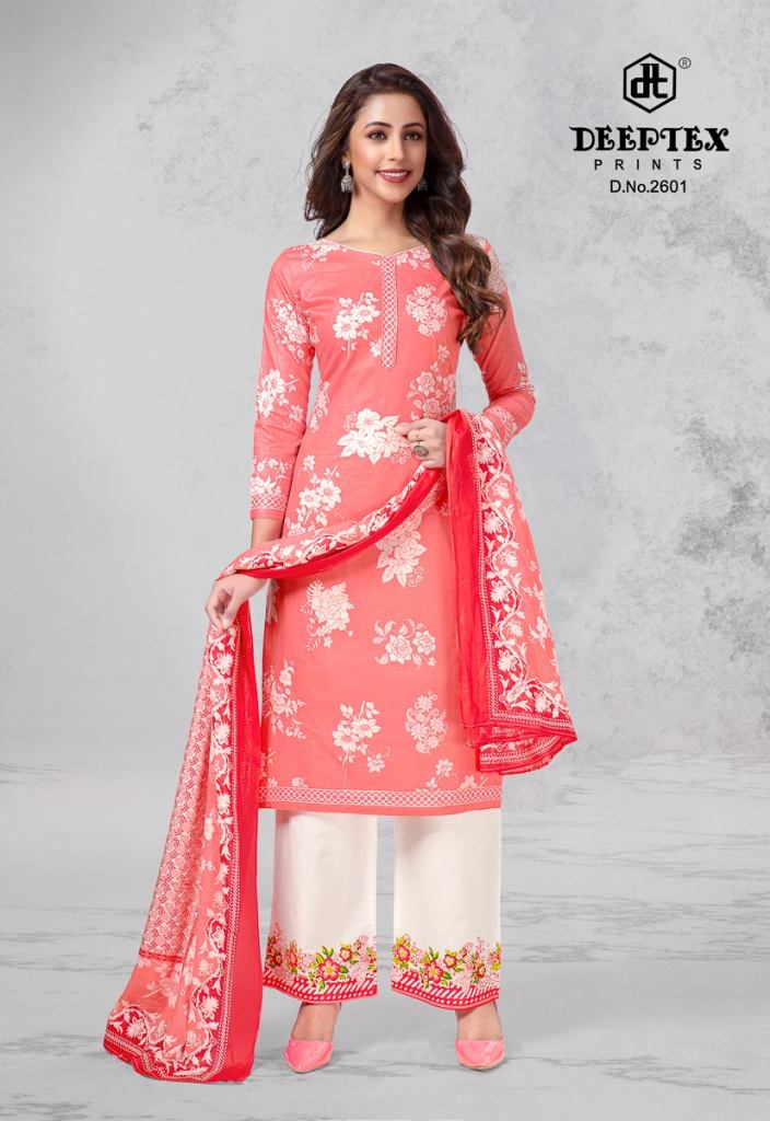 Deeptex Chief Guest Vol 26 Printed Cotton Dress Material