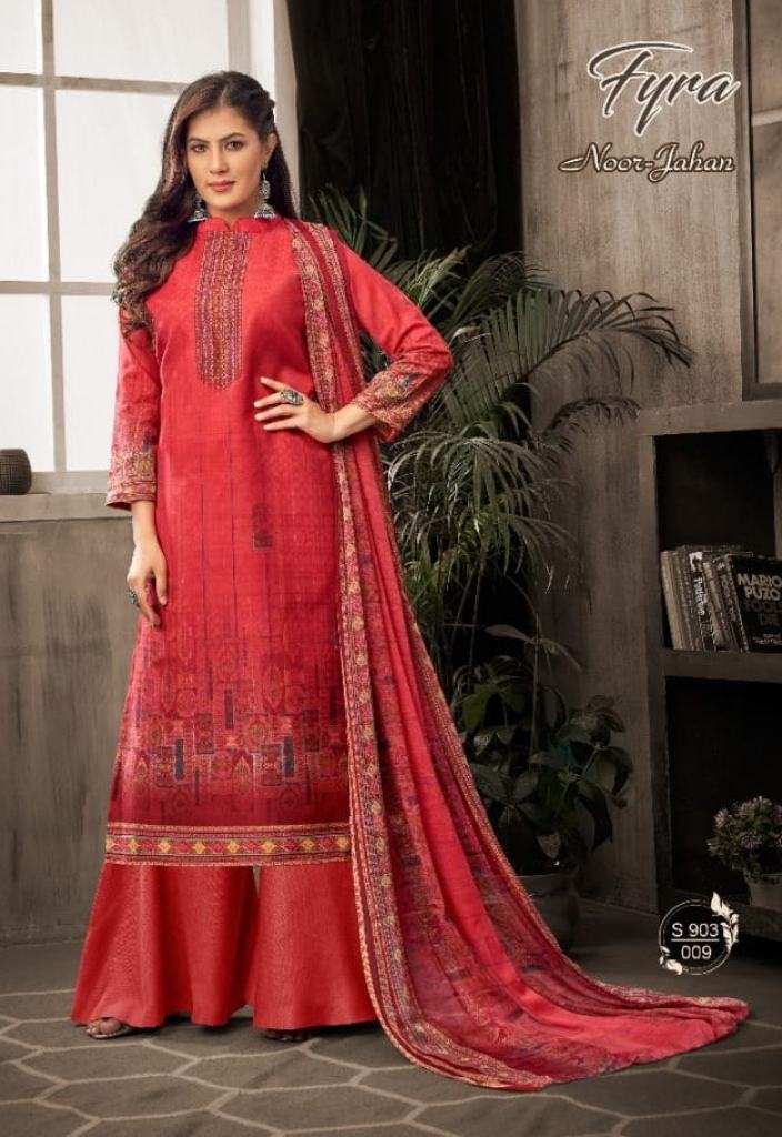 Fyra Noor Jahan vol  2 Soft Cotton Designer Dress Material Catalog