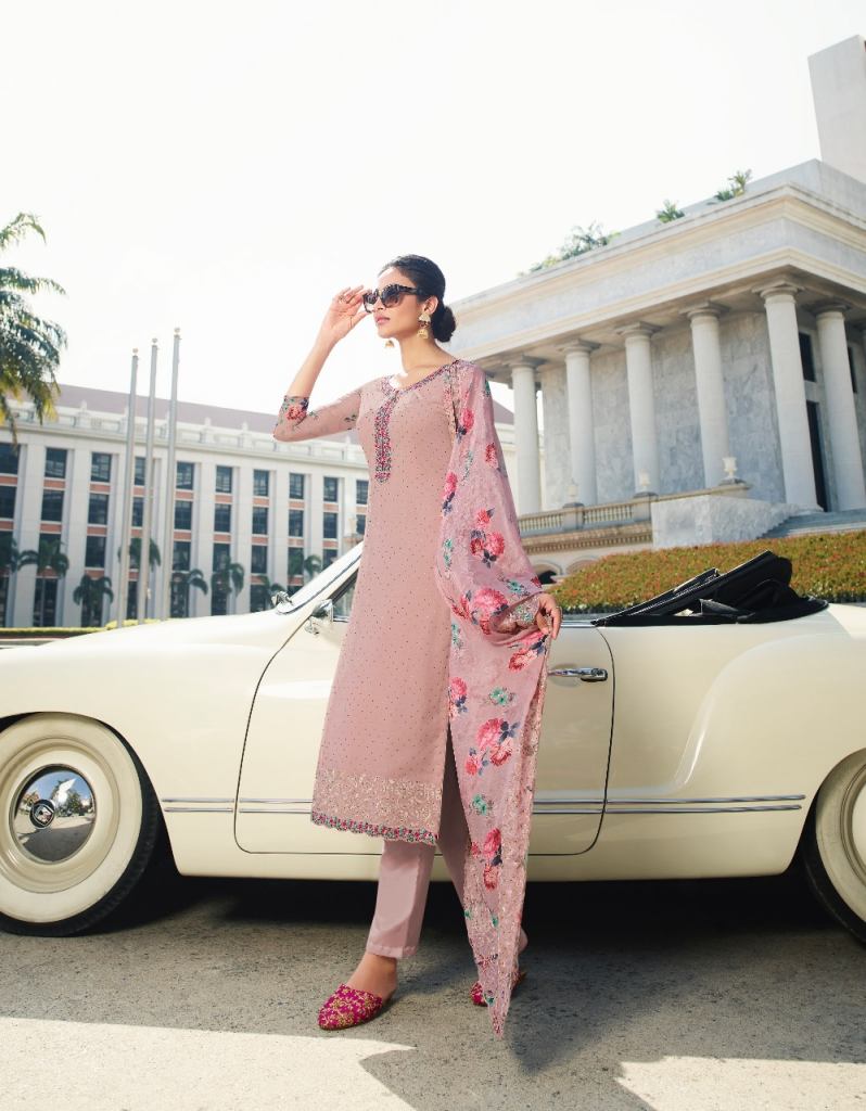 Glossy  presents Saira   Designer Salwar Suits Collection