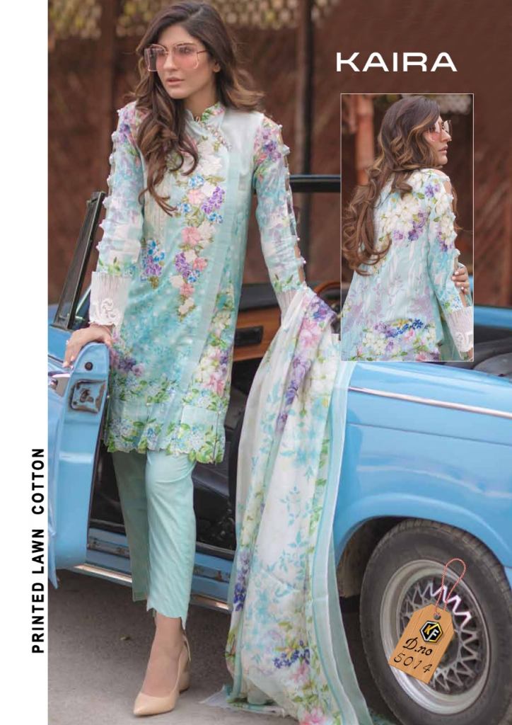Keval Fab Kaira Luxury Pure Lawn Printed Suit