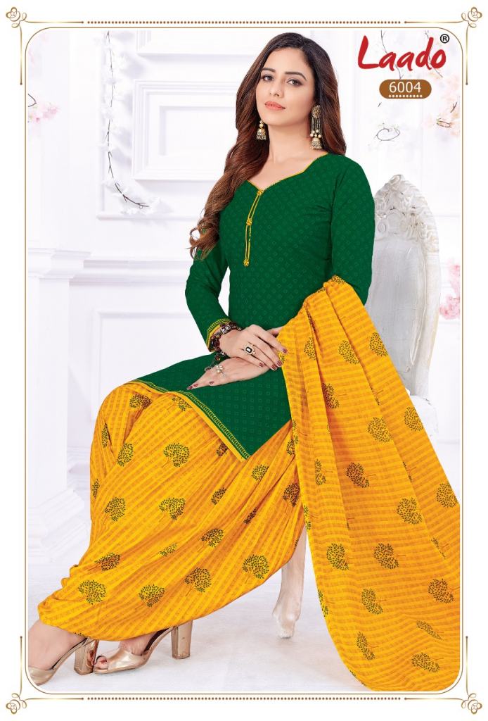 Laado Priti Patiyala  vol 6 Wholesale cotton dress material with best rate 