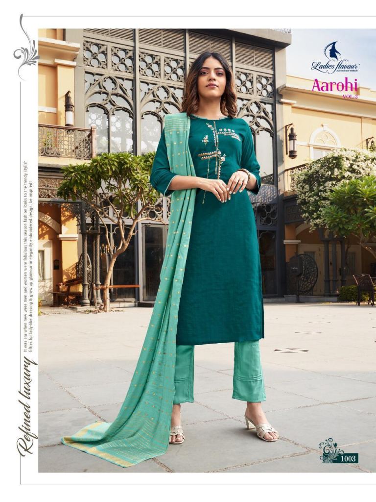 Ladies Flavour presents  Aarohi vol 3 Ready made  collection 