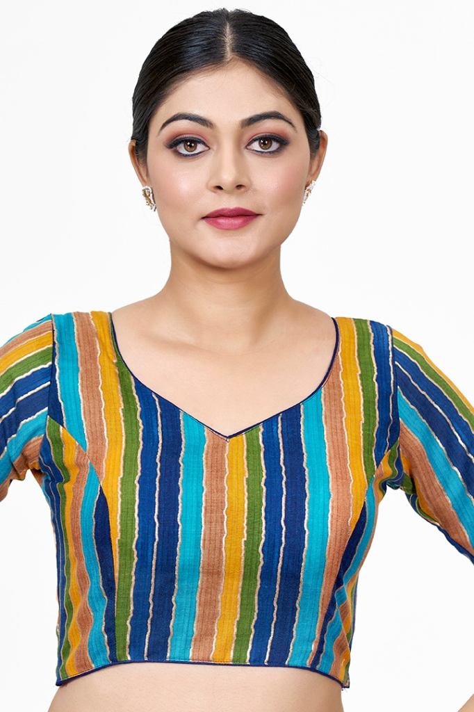  Multi colours Readymade Designer Blouse wholesale in India