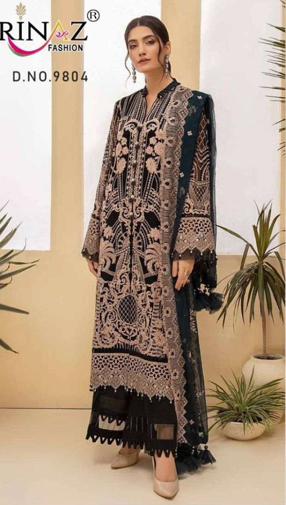 Rinaz Fashion Adan Libas Vol 8 Embroidery Pakistani Suits  catalog 