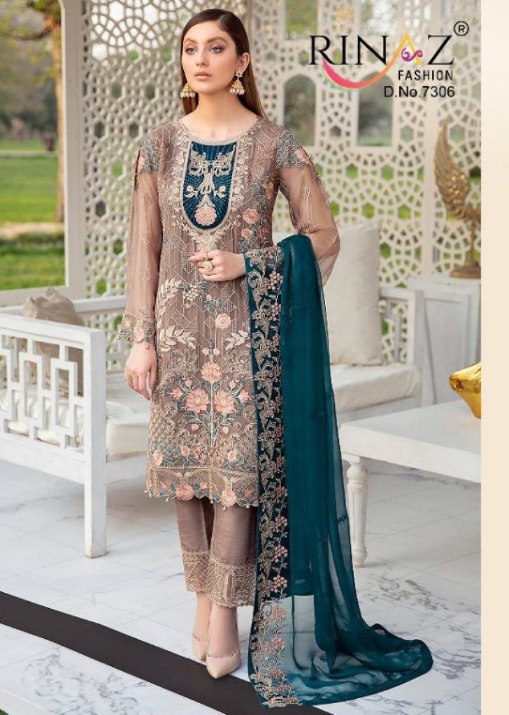 Rinaz Ramsha  vol 7 Pakistani Salwar Kameez Buy Designer Pakistani Suits