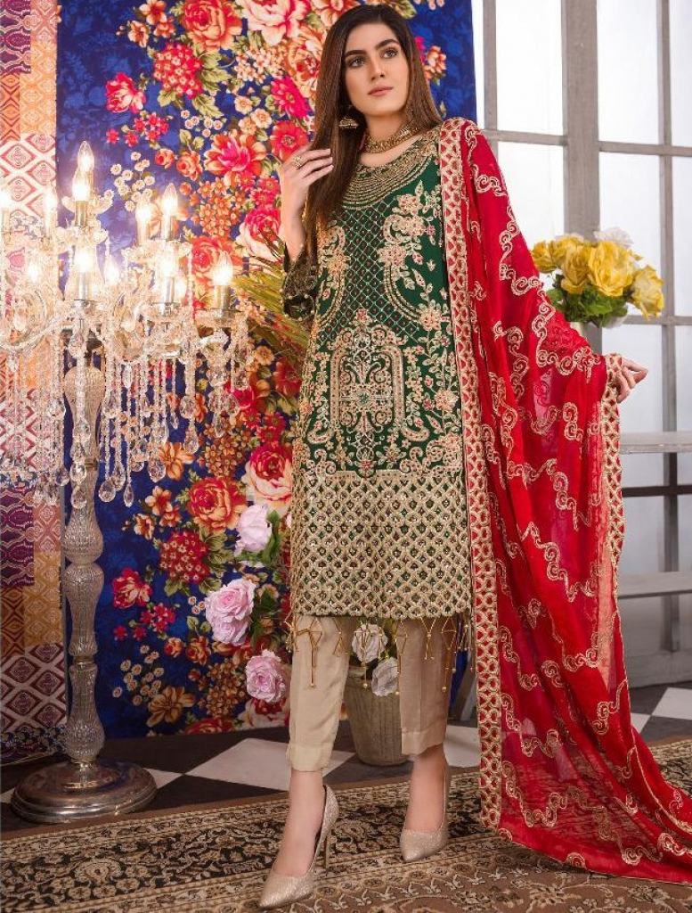 Rinaz presents  Zabaish Mahnoor  Pakistani Suits Collection