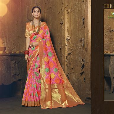 Sanskar by Sinduri Art Silk Wedding Wear Saree Collection