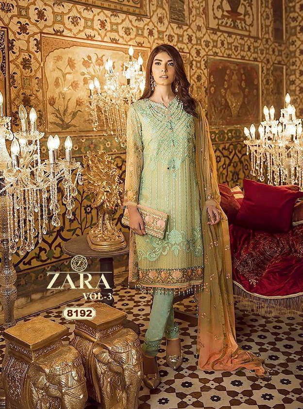 Zara Vol 3 Designer Pakistani Salwar 