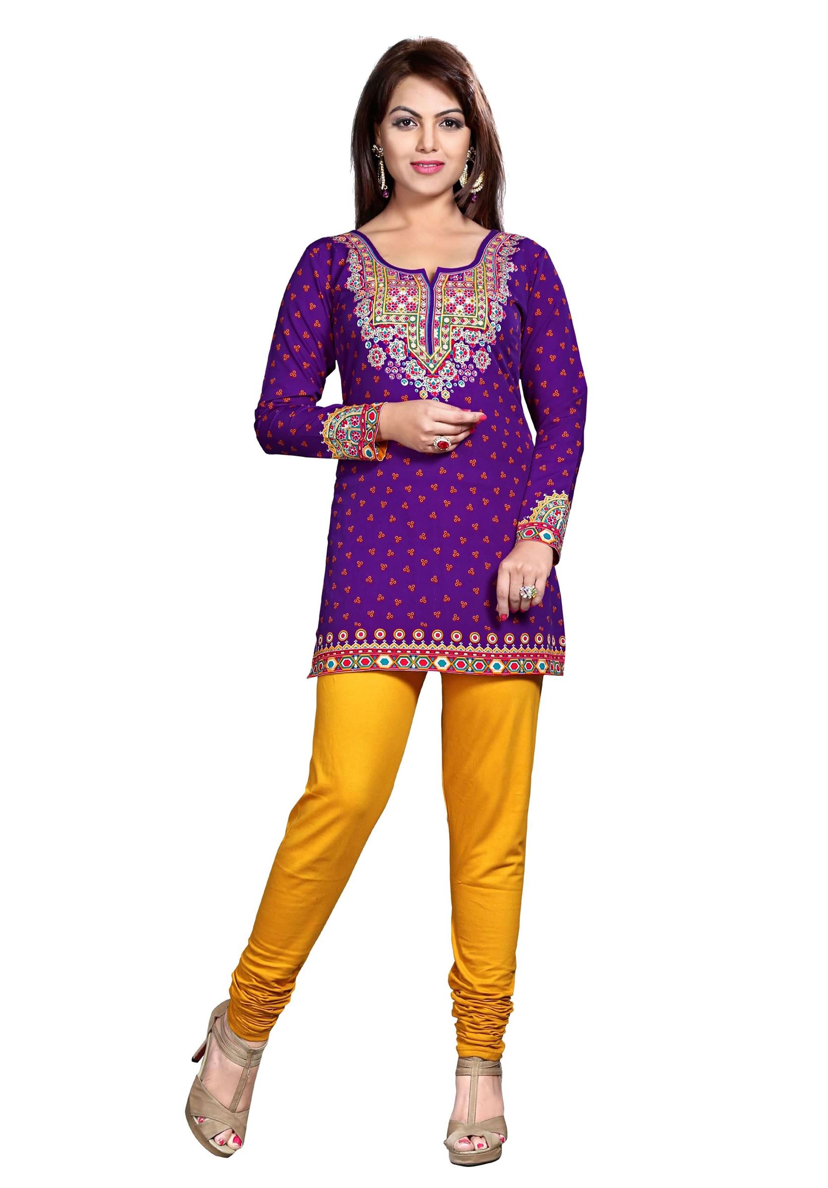 Buy Printes short kurtas at INR 2990 online from Wholesale Textile ...