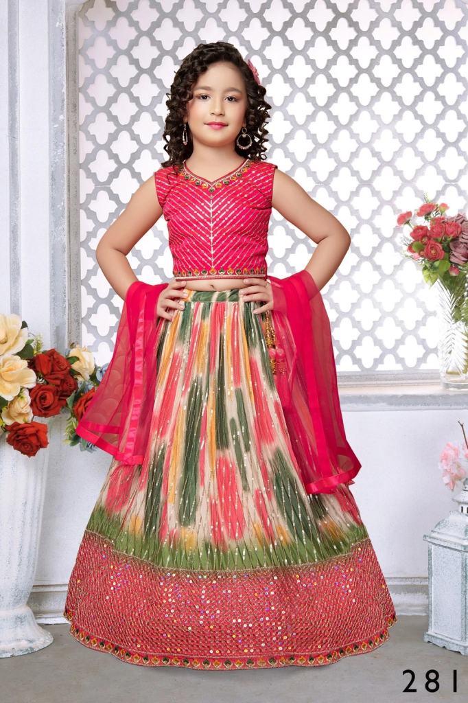 TRENDING SEQUENCE EMBROIDERY WORK KID'S WEAR LEHENGA CHOLI WITH DUPATTA  WHITE – TextileGarment.Store