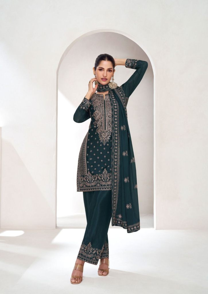 Aashirwad Aaliya Chinon Silk  Pakistani suits wholesale price