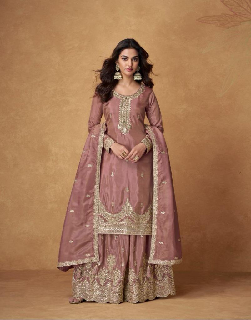 Aashirwad Saumya Organza Salwar Kameez