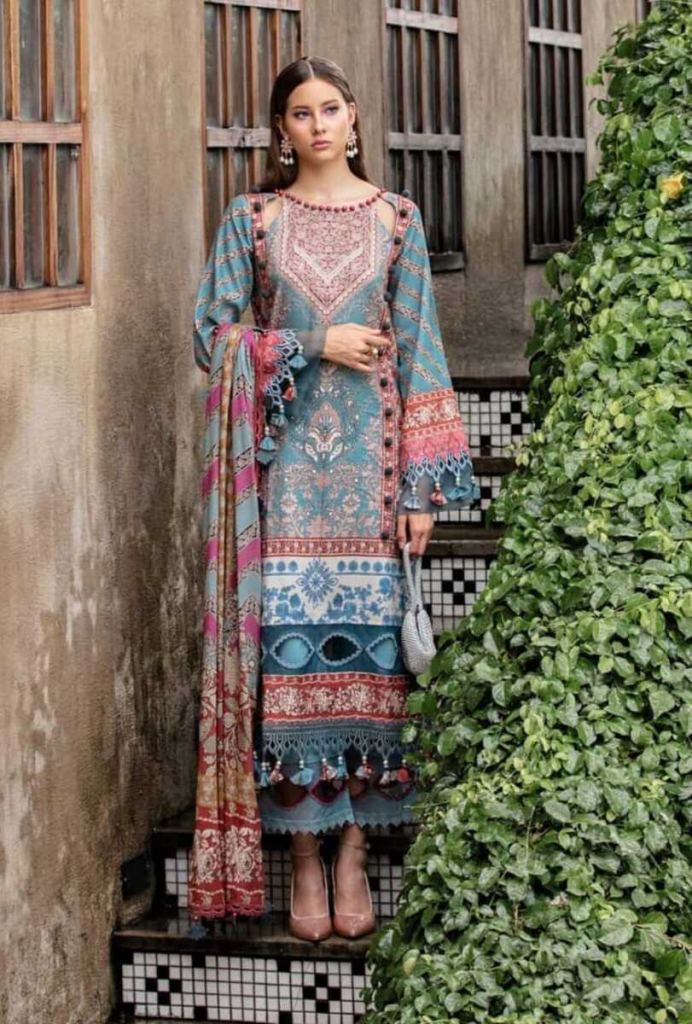 Agha Noor Vol 12 Dress Material