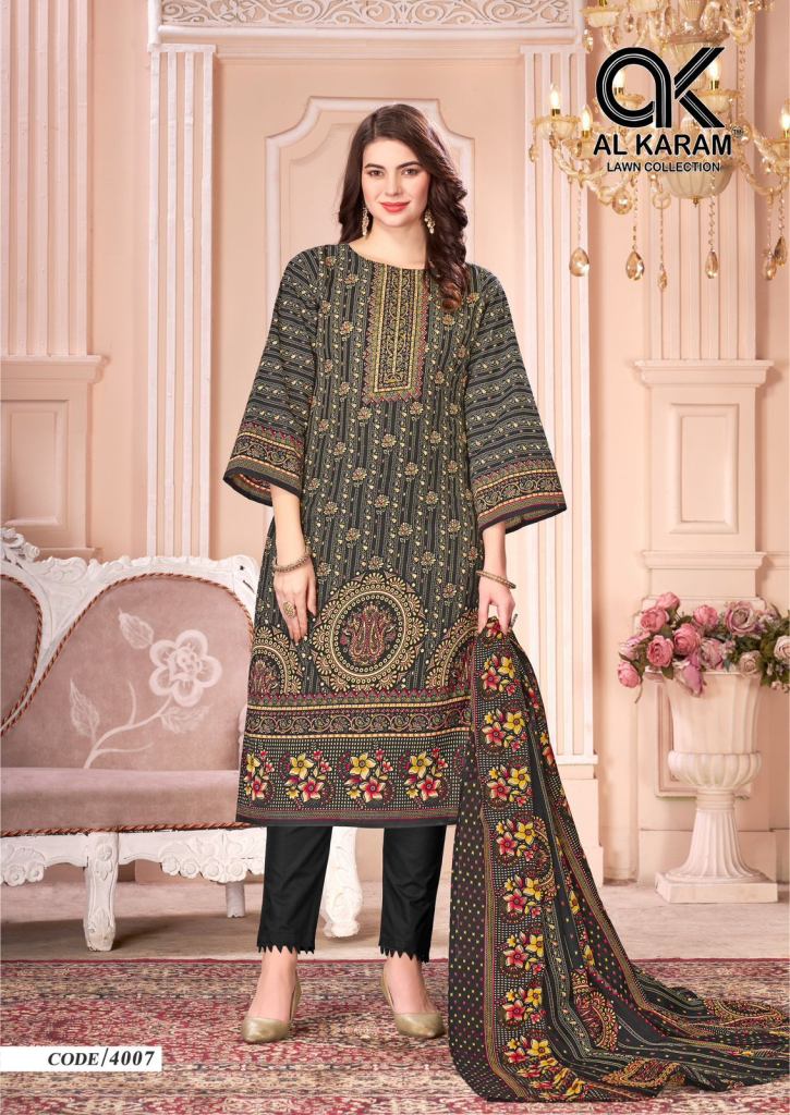 Al Karam Mahjabeen Vol 4 Dress Material 