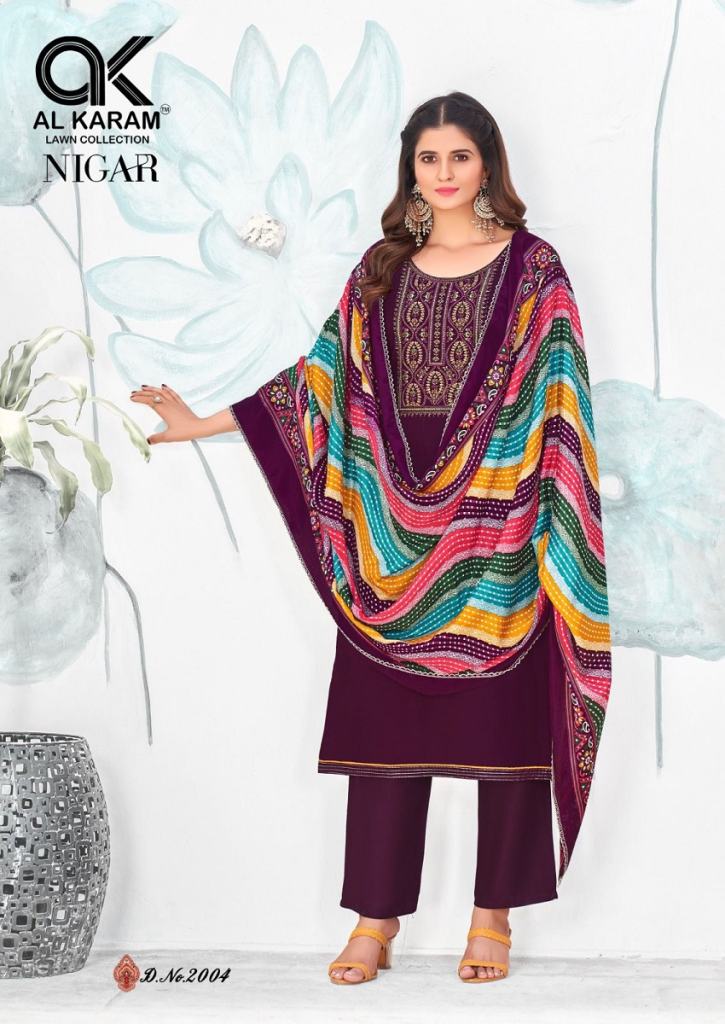Al Karam Nigar Vol 2 Dress Material