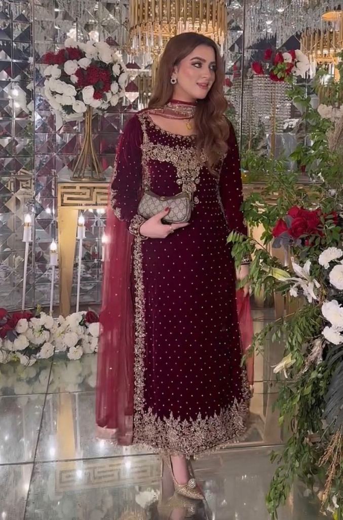 Anamsa 608 Georgette Pakistani lawn suits wholesalers in Delhi