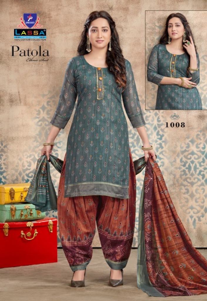 Full Sleeves Cotton Dress Materials, for Making Ladies Garments, Feature :  Attractive Designs at Rs 320 / Piece in Surat