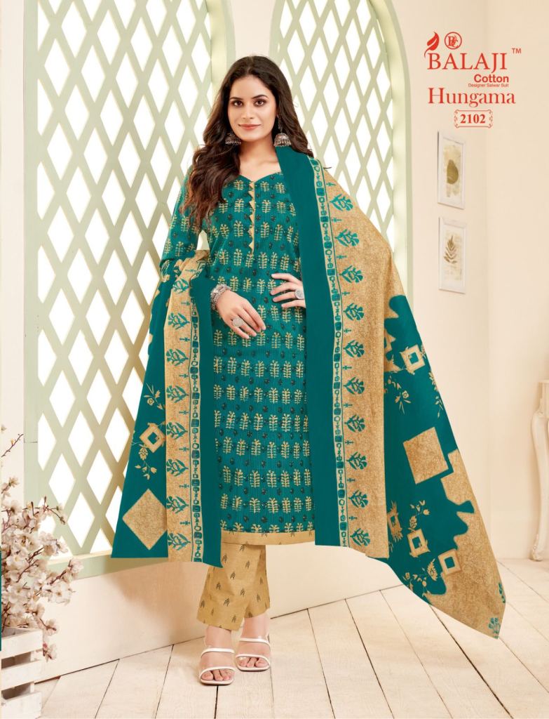 Balaji Hungama Vol 21 Printed Wholesale dress material suppliers