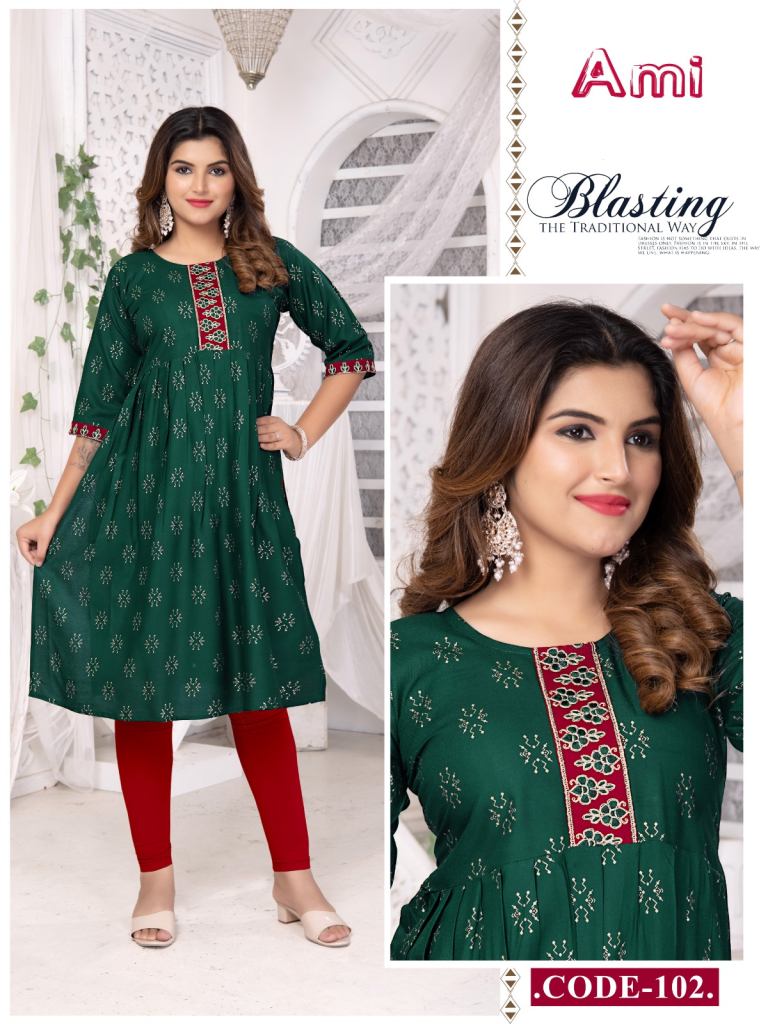 Beauty Queen Ami Bulk Kurti manufacturers in Gujarat