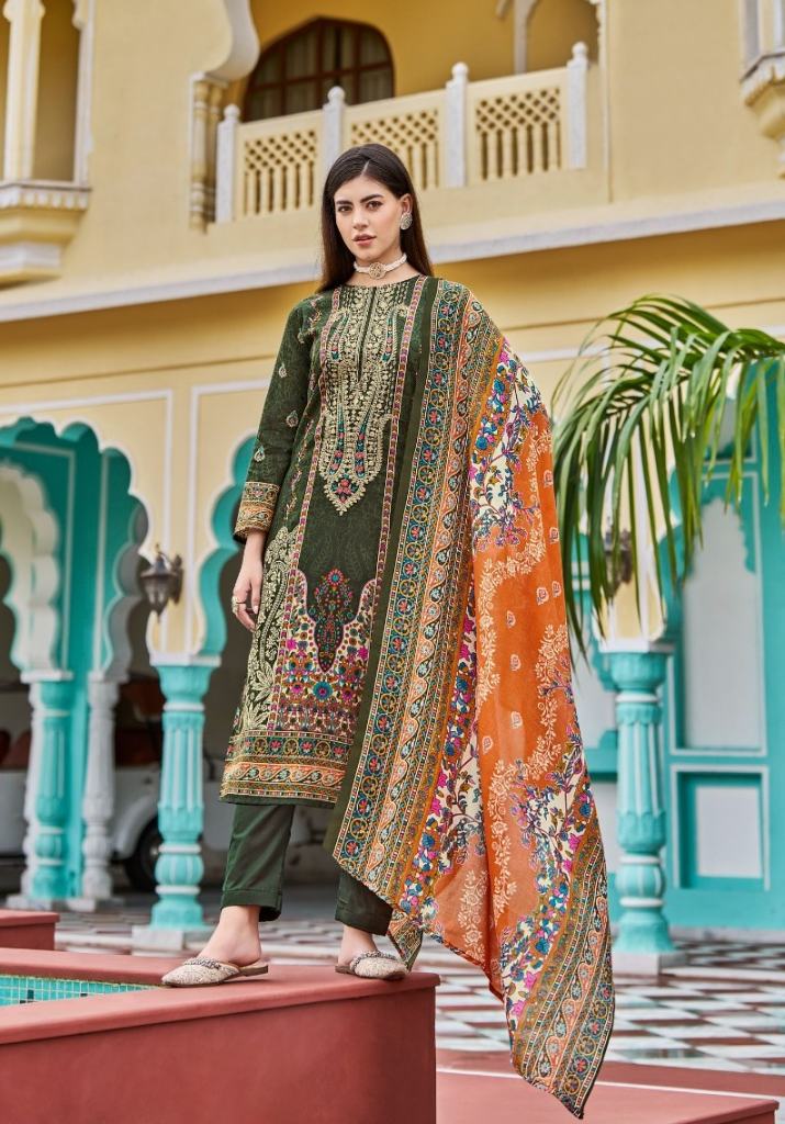 Belliza Naira Vol 81 Printed Dress Material