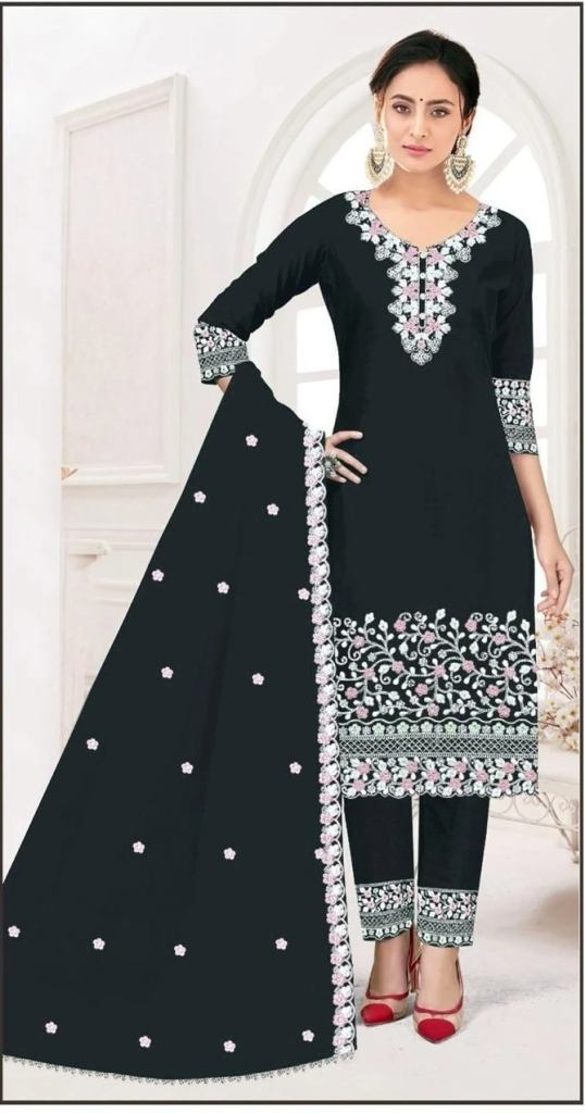 Bilqis B 60 A To D Georgette Embroidery Casual Wear Salwar Suit 