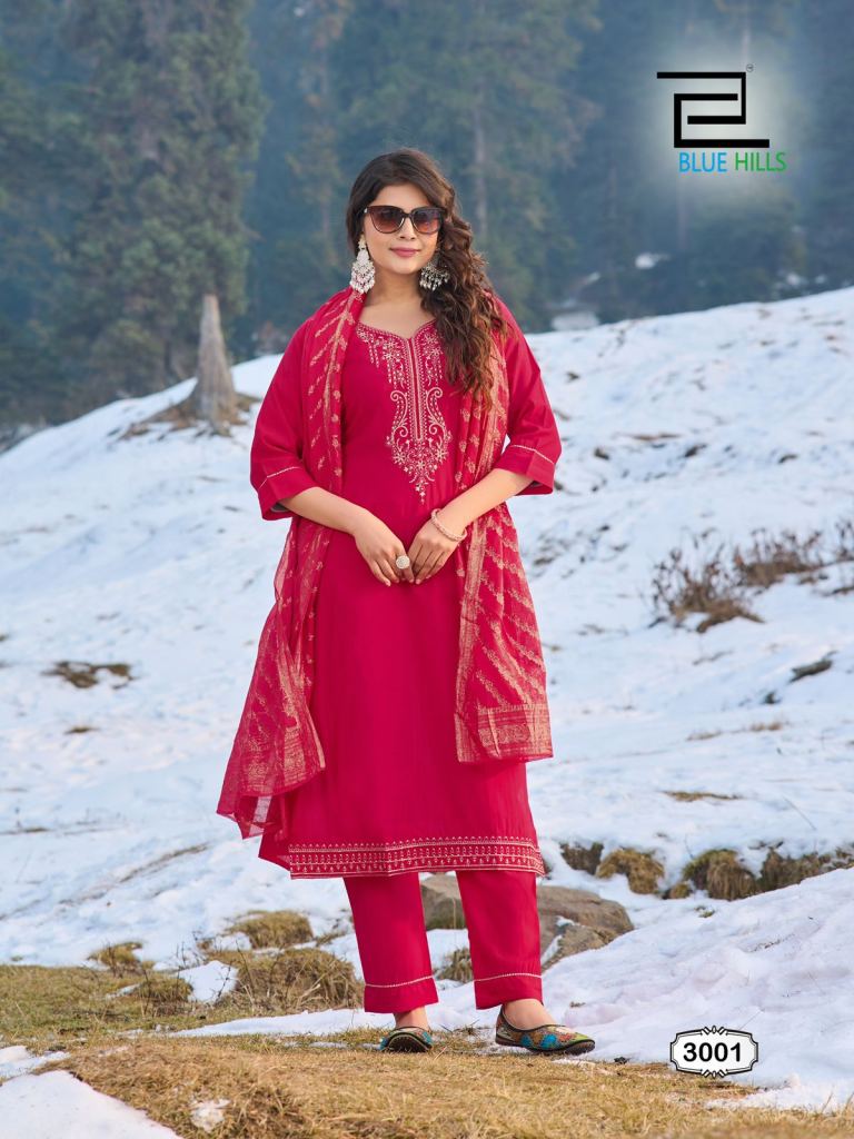 Blue Hills Jhanvi Vol 3 Kurti