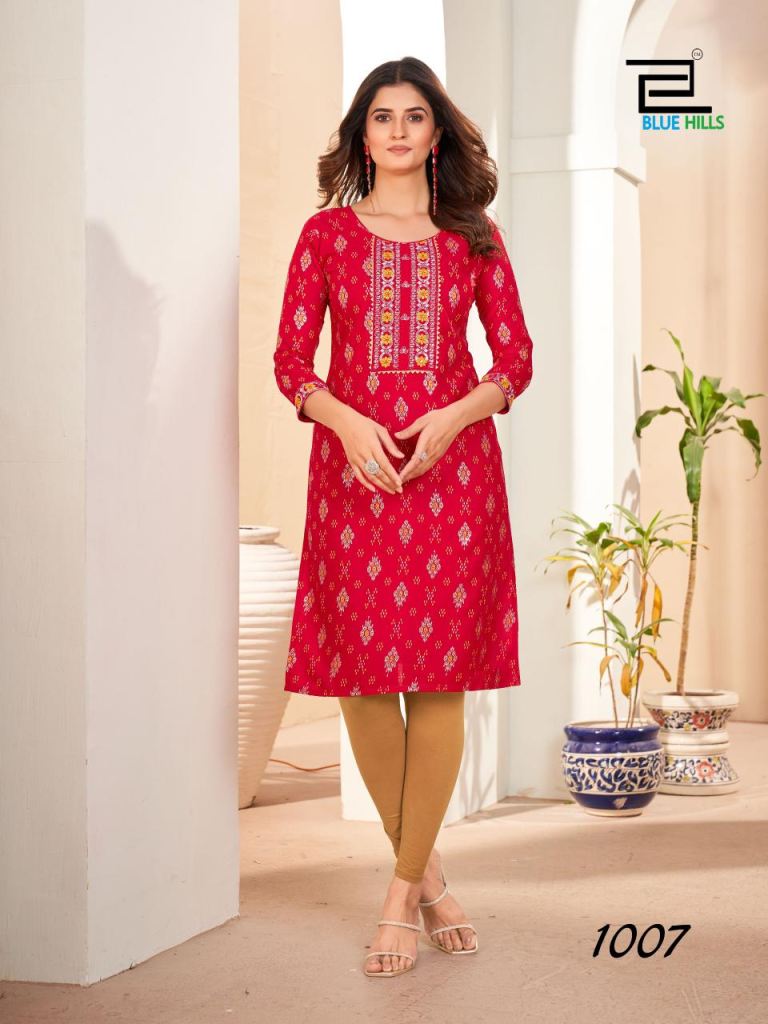 Blue Hills Royal Queen Designer Kurti