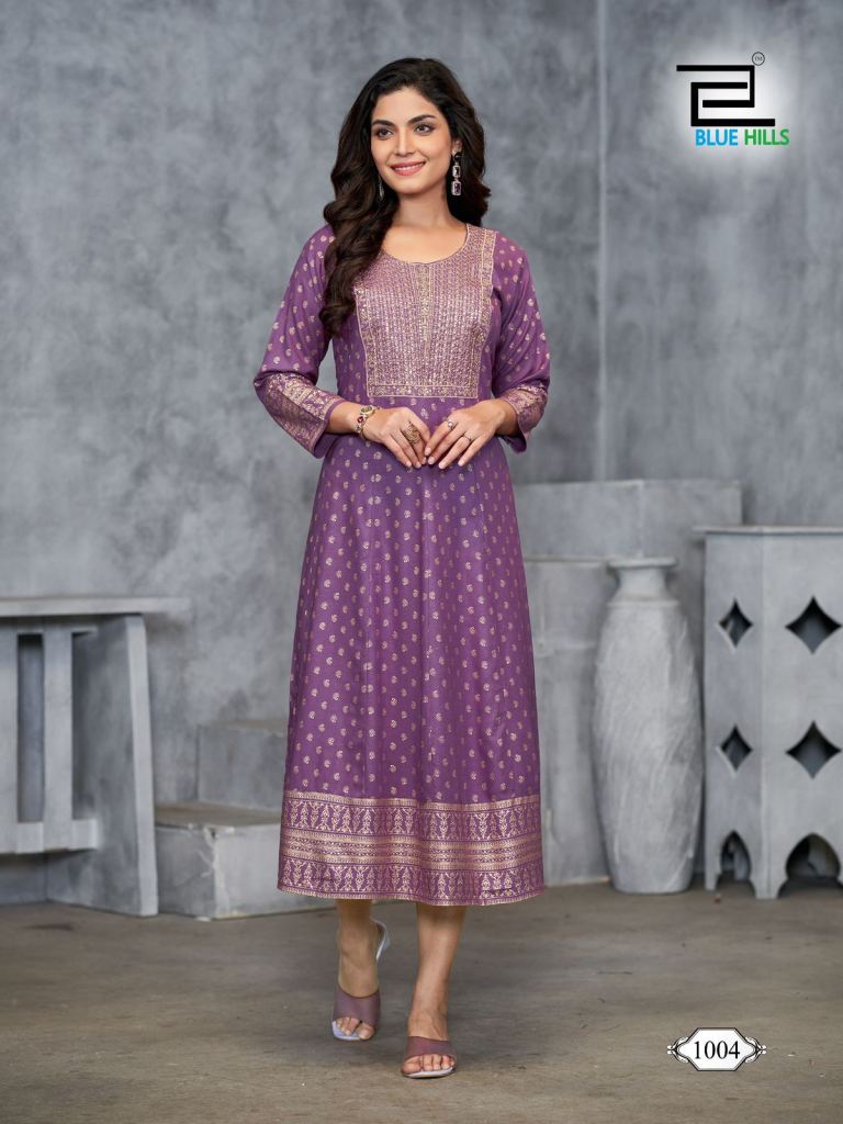 Blue Hills Womaniya Plus Vol 1 Designer Kurti