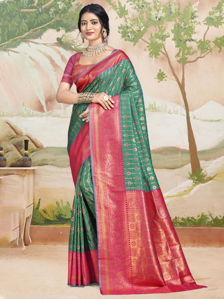 Bunawat Abhibhuti Silk Festival Wear Saree