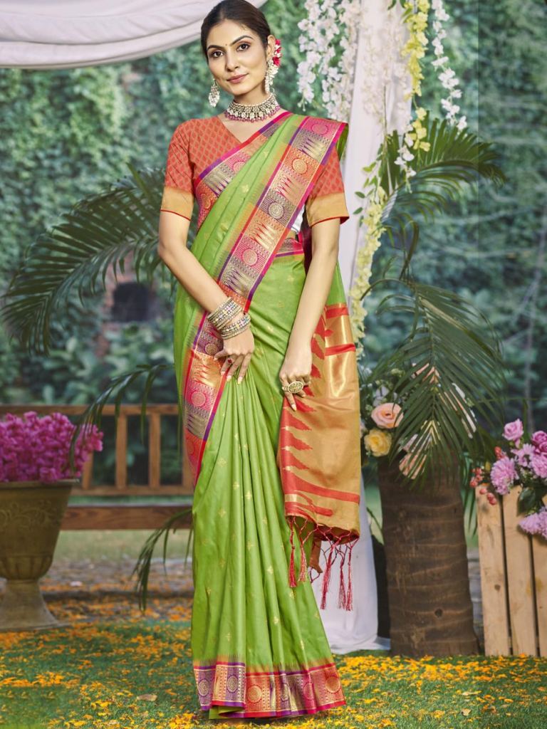 Bunawat Divya Prabha Silk Designer Saree