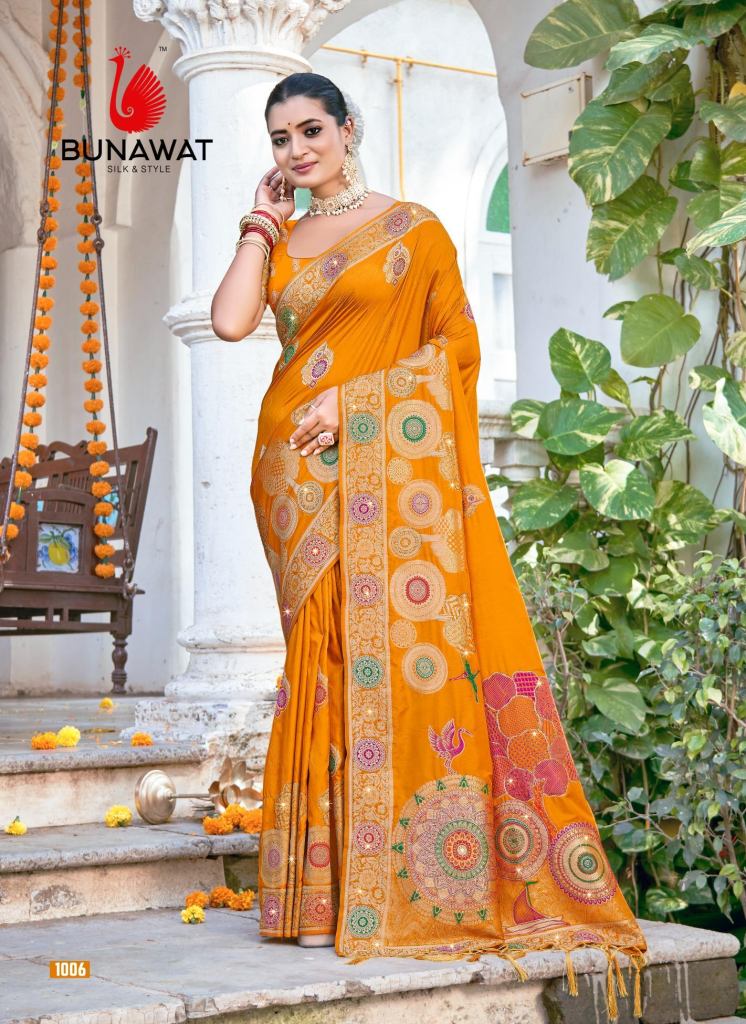 Bunawat Hans Vol 01 Festive Wear Saree 