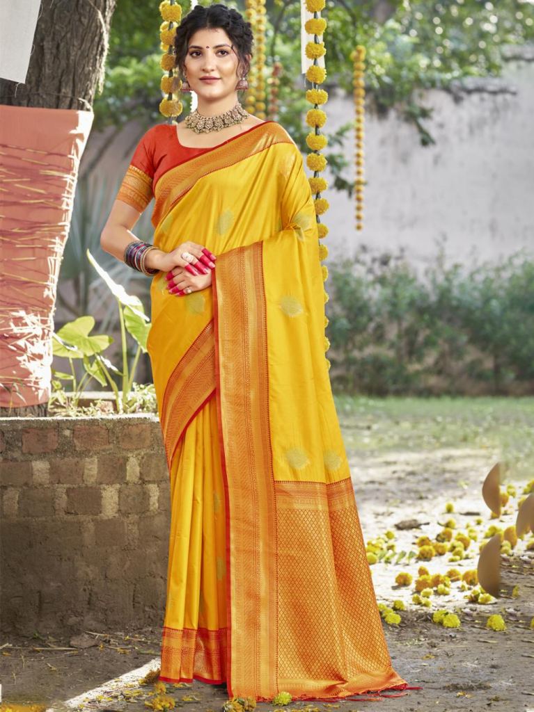 Bunawat Nirmala Silk Festival Wear Silk Saree