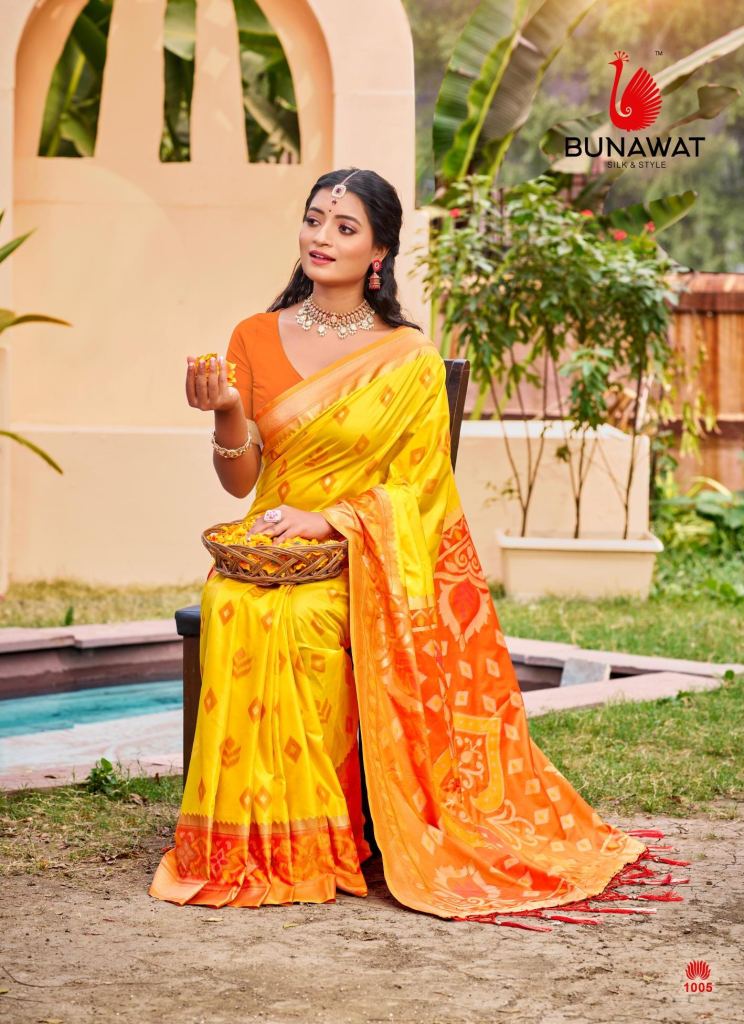 Bunawat Pochampalli Silk Vol 4 Saree