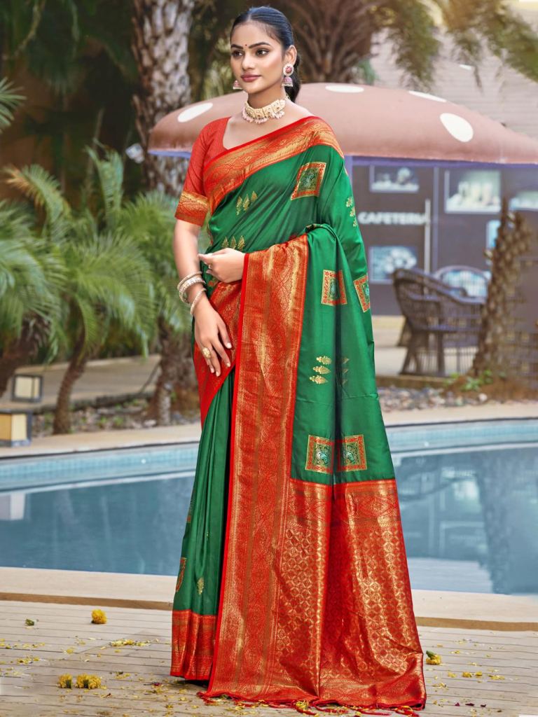 Bunawat Shriprada Festival Wear Saree wholesale suppliers in Mumbai