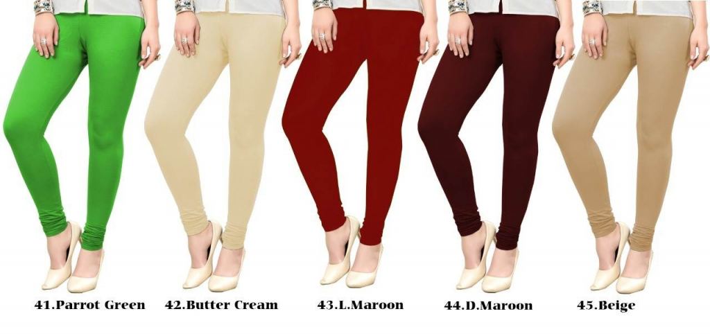 Comfort Leggings Vol 5 All Colors Women's Leggings at Best Low Rate, this  catalog fabric is cotton lycra