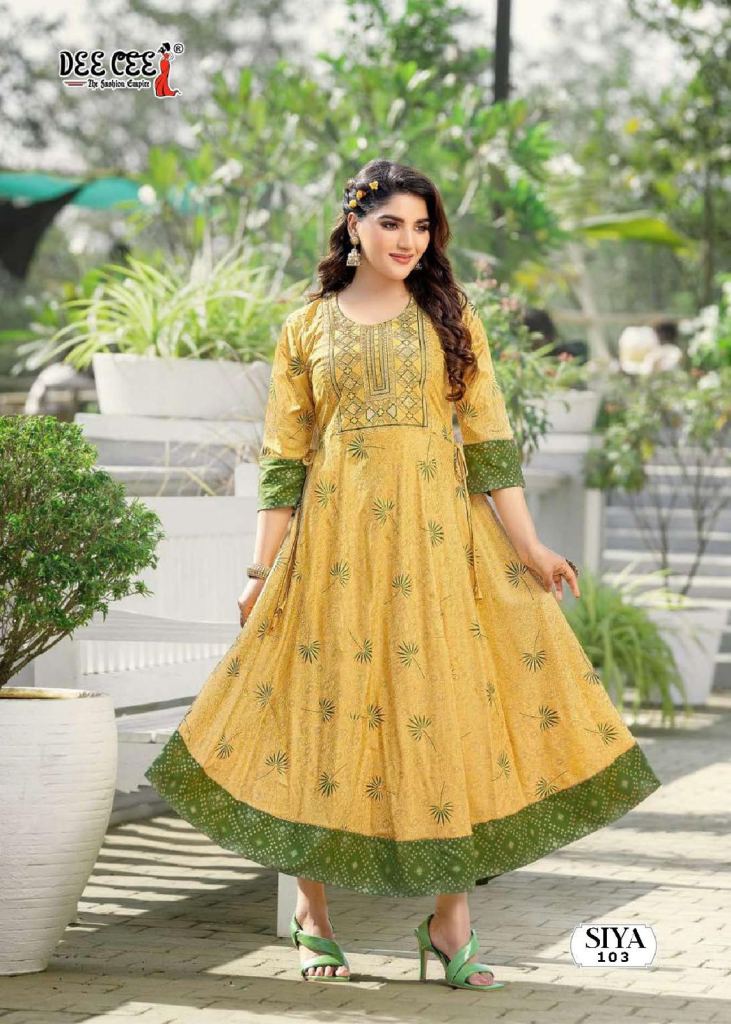 Deecee Siya Designer Fancy Kurti