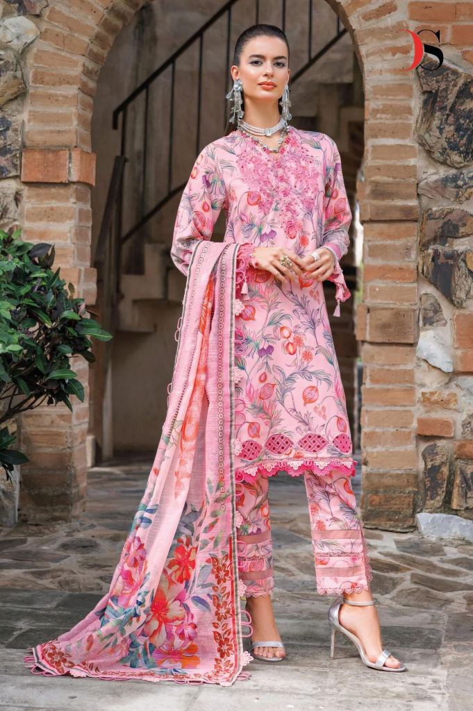 Deepsy Jade Flora 25 Pakistani Suit