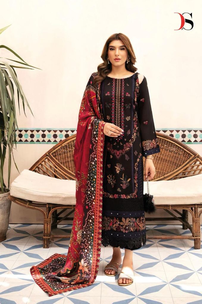 Deepsy Ramsha Luxury Lawn Pakistani Salwar Suits