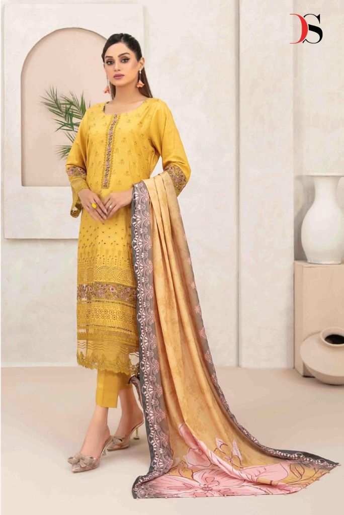 Deepsy Rangrasiya Lawn 25 Pakistani Suit