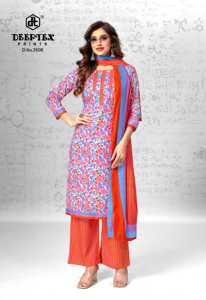 Deeptex Chief Guest Vol 35 Dress Material