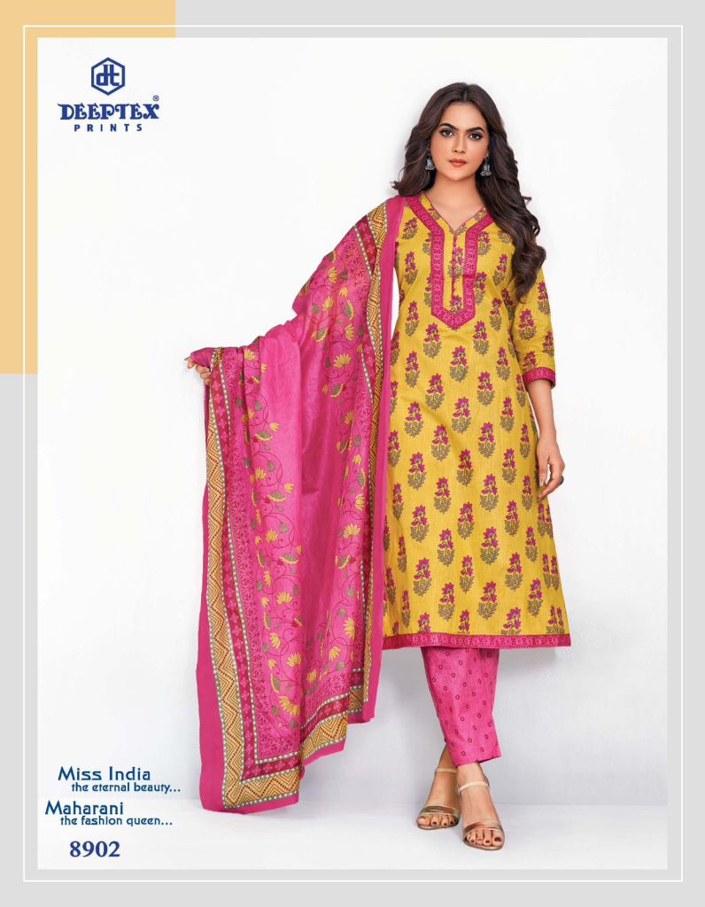 Deeptex Miss India Vol 89 Cotton dress material wholesale