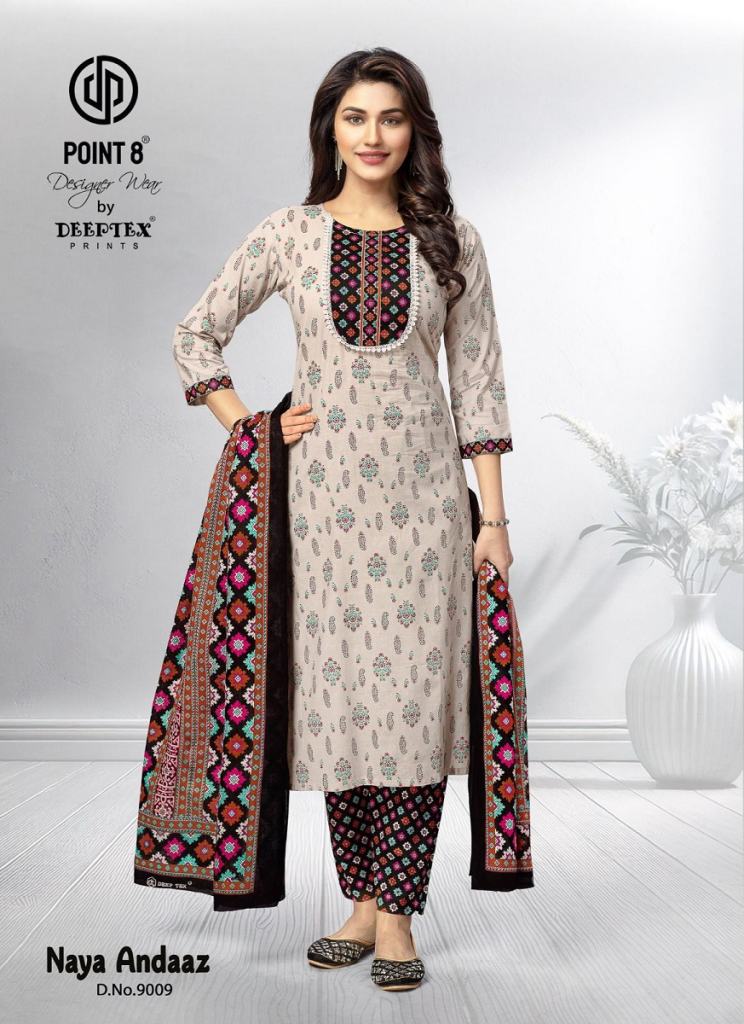 Deeptex Naya Andaaz Vol 9 Kurti Bottom With Dupatta