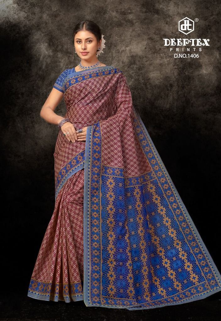 Deeptex Prime Time Vol 14 Printed Saree